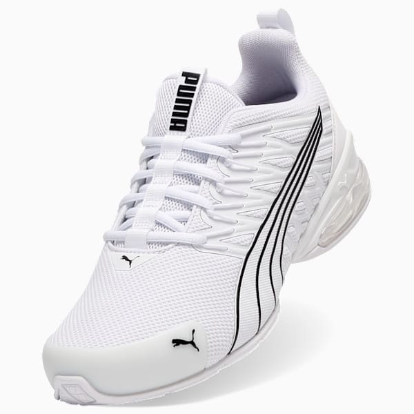 Zapatos para correr para hombre Enzo Wide, PUMA White-PUMA Black, extralarge
